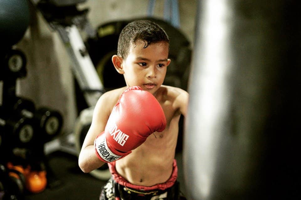 Muay Thaï enfants Cergy Pontoise boxe thaï